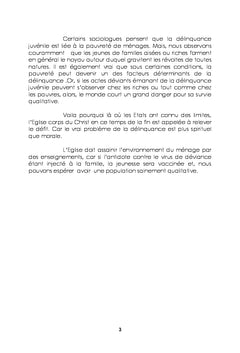 Guerir votre enfant de la malediction de la delinquance