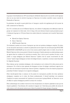 La scission des activités d'une Multinationale au Cameroun