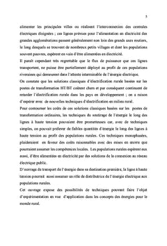 Electrification rurale en Afrique