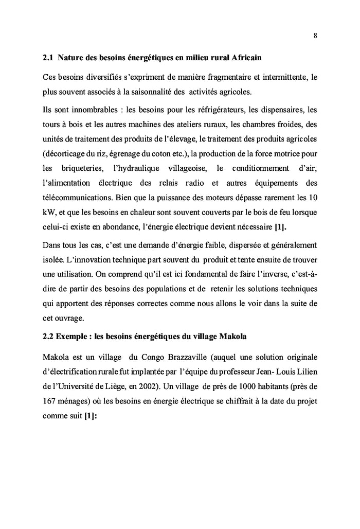 Electrification rurale en Afrique