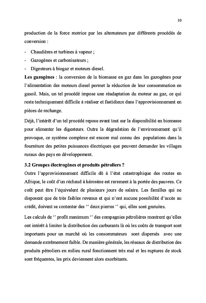 Electrification rurale en Afrique