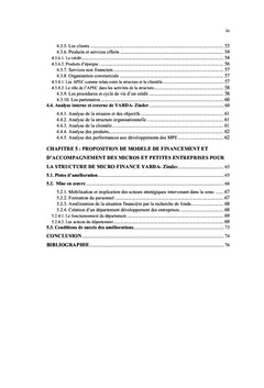 Financement et accompagnement pour le developpement des entreprises