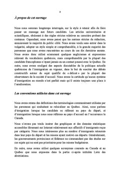 Défis d'intégration des immigrants au Québec