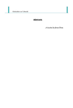 L'absurde dans "Le Procès" de Franz Kafka