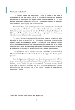 L'absurde dans "Le Procès" de Franz Kafka