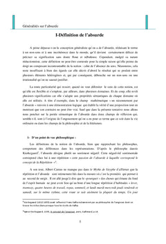 L'absurde dans "Le Procès" de Franz Kafka
