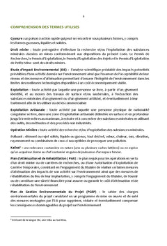 Evaluation des impacts de Twangiza Mining