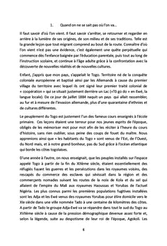 Migration, une vision togolaise
