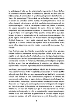 Migration, une vision togolaise