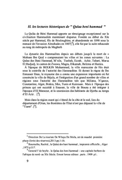 Revalorisation de Site archéologique QalAa des Beni Hammed