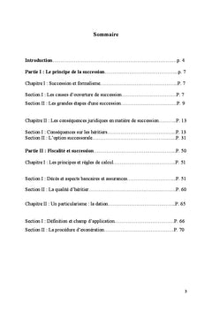 « Héritage et successions : les grands principes »