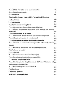 Les eaux phénolées, traitement physico-chimique et biologique