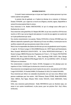 Pratiques artistiques et télévision au Cameroun à l'ère du numérique