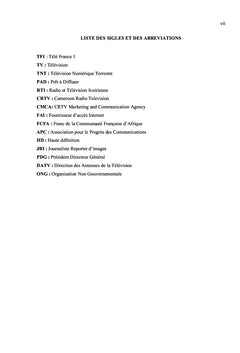 Pratiques artistiques et télévision au Cameroun à l'ère du numérique