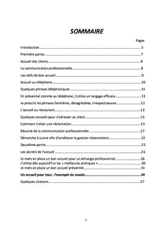 Formation des guides et des responsables d'accueil et restauration