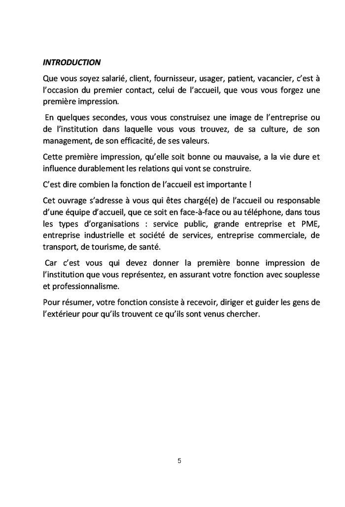 Formation des guides et des responsables d'accueil et restauration