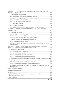 Transformations des pratiques informationnelles des jeunes Français