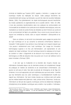 Transformations des pratiques informationnelles des jeunes Français