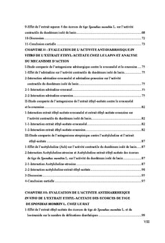Activité antidiarrhéique de Spondias mombin chez les mammifères