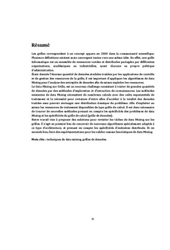 Data Mining Distribué sur les grilles