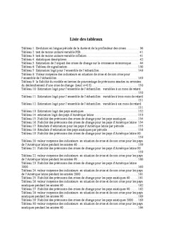 Crises de change : une analyse en termes de signaux d'alerte