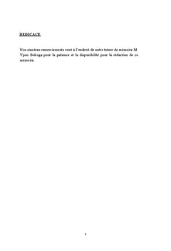 Problematique de la gestion des stocks