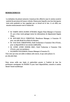 Problematique de la gestion des stocks