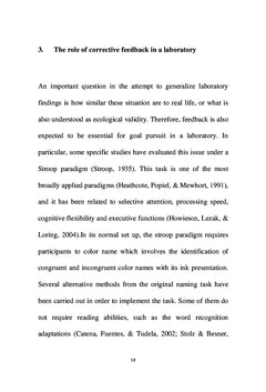 Great work and well-done: Examinig feedback effects on a laboratory