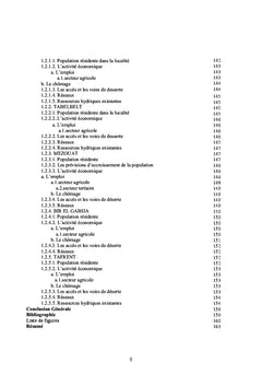 Hydrogéologie et impact socioéconomique