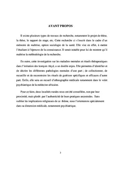 Le komyen entre folie des dieux et psychothérapie