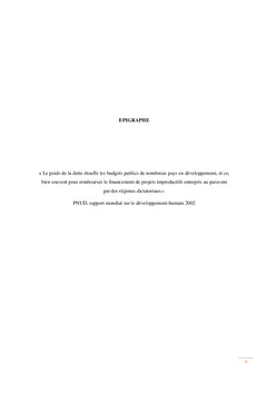 Dette extérieure et taux de change réel
