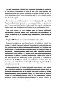 L'argent et l'indifférence médicale au Gabon