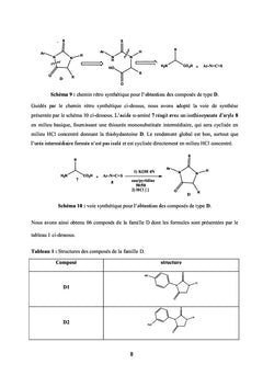 Synthèse et etude de quelques derives de la Thiohydantoines