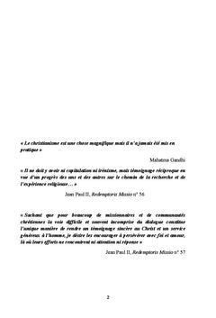 Respecter l'altérité interreligieuse, paradigmes pour dialoguer en vérité