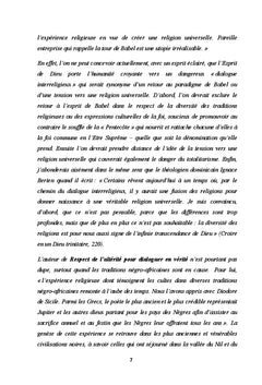 Respecter l'altérité interreligieuse, paradigmes pour dialoguer en vérité