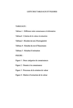 Capital humain comme source de la creation de valeur