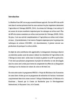 Emergence d'une institution informelle au Burkina Faso: les Koglweogo