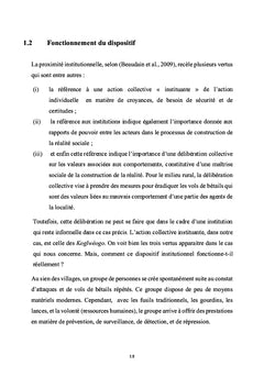 Emergence d'une institution informelle au Burkina Faso: les Koglweogo