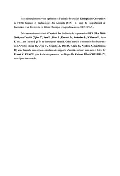 Etude comparative de sechage Solaire et Microonde des feves de cacao