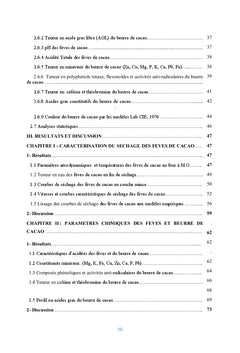 Etude comparative de sechage Solaire et Microonde des feves de cacao