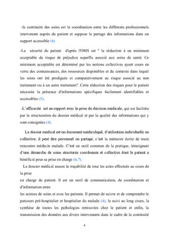 Évaluation de la tenue du dossier médical SMUR: Audit interne