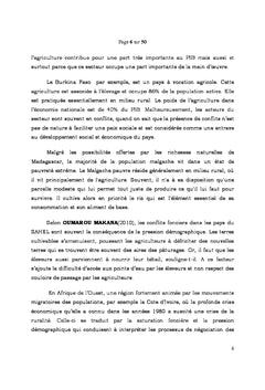 Conflits fonciers et leur impact sur la production agricole