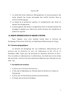 Conflits fonciers et leur impact sur la production agricole