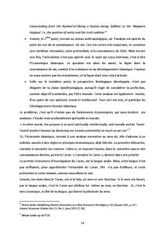 Les Fondements Coraniques Du Développement Islamique