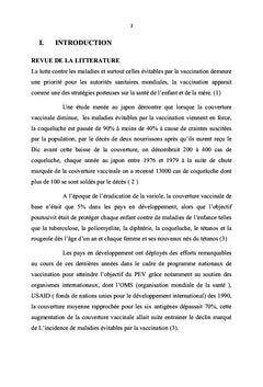 Connaissances, attitudes & pratique de gestantes face à la vaccination