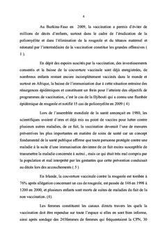 Connaissances, attitudes & pratique de gestantes face à la vaccination