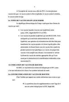 Connaissances, attitudes & pratique de gestantes face à la vaccination