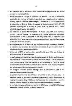 Facies des Maladies Rhumatismales en milieu rural de la R.D.CONGO