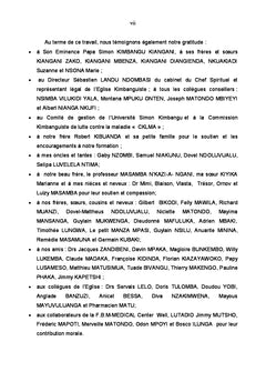 Facies des Maladies Rhumatismales en milieu rural de la R.D.CONGO