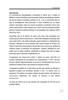 Comparaison des deux processus d'épuration des eaux usées